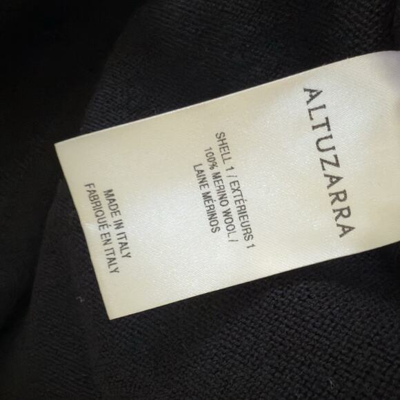 ALTUZARRA Ming Fringed Wool Sweater Size S - Picture 7 of 13